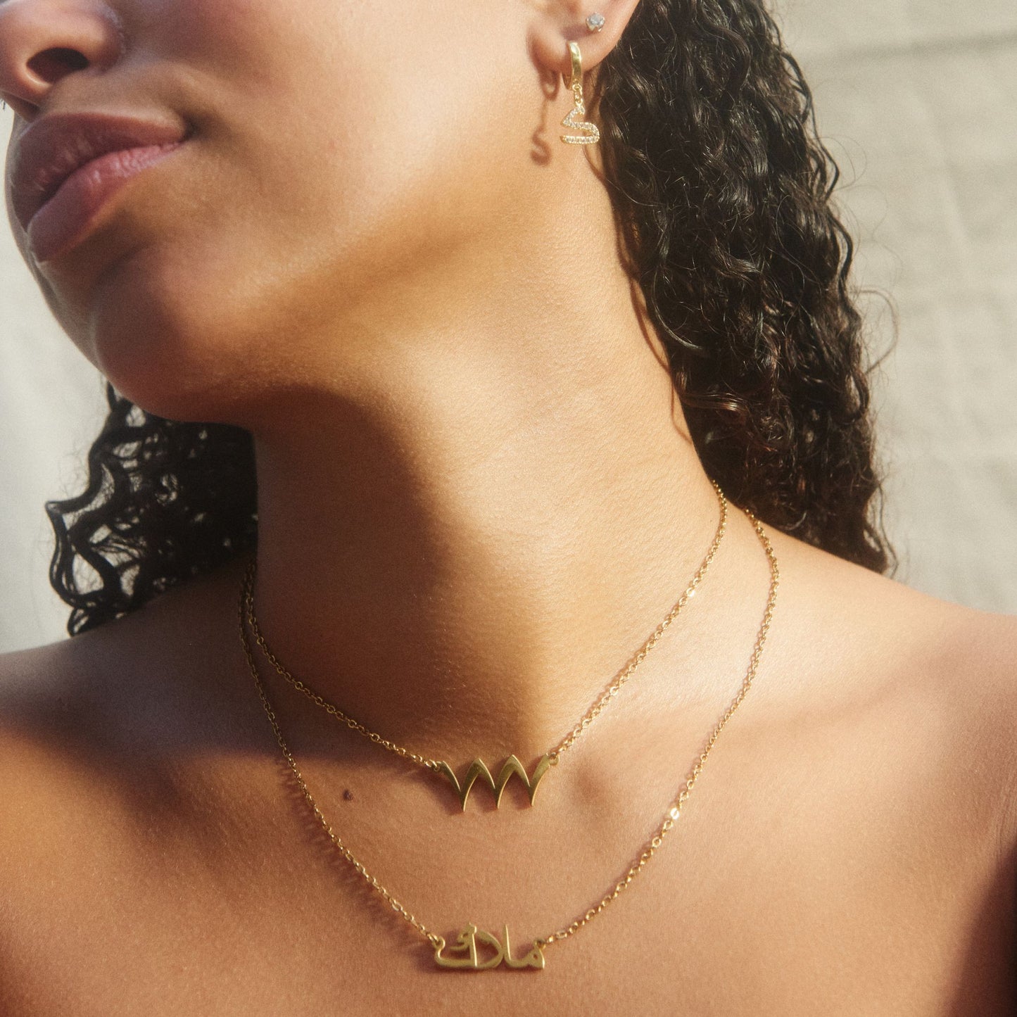 Personalized Arabic Necklace - Ra 00